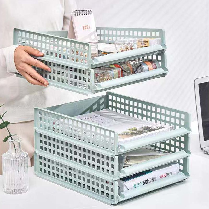 Large wardrobe storage basket, pull-out clothes storage basket, drawer-type household storage basket, simple 28.5*35*7 Specification drawing