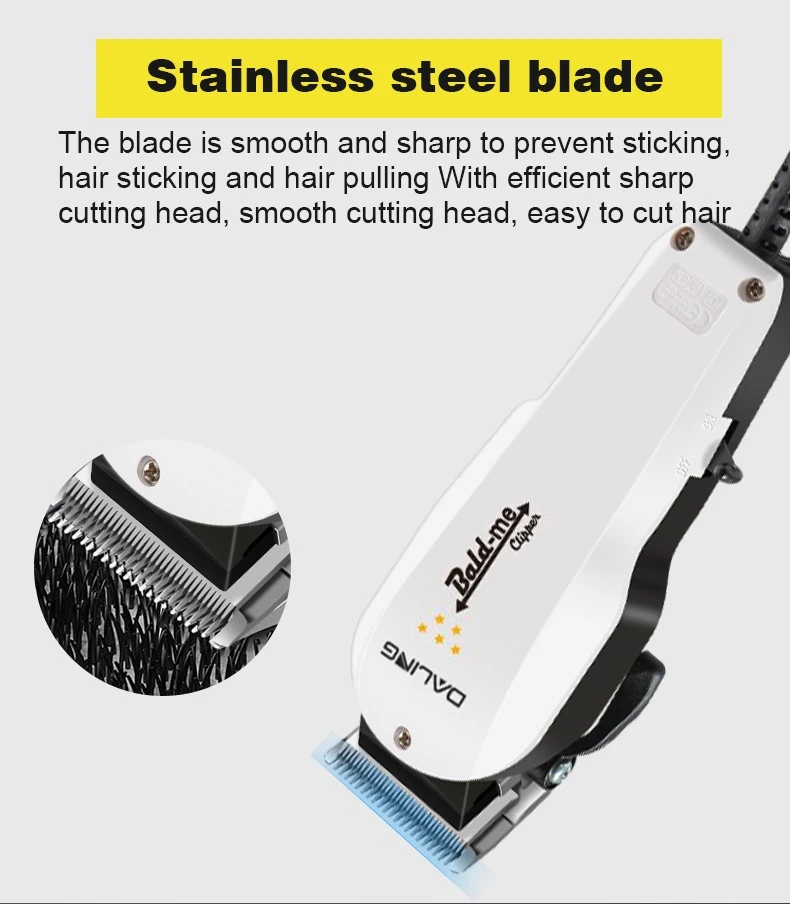DALING-1126 Hair Salon High-power hair clippers, wired power clippers, adult hair razors, plug-in wire-powered shaving clippers, cross-border wholesale detail image 4