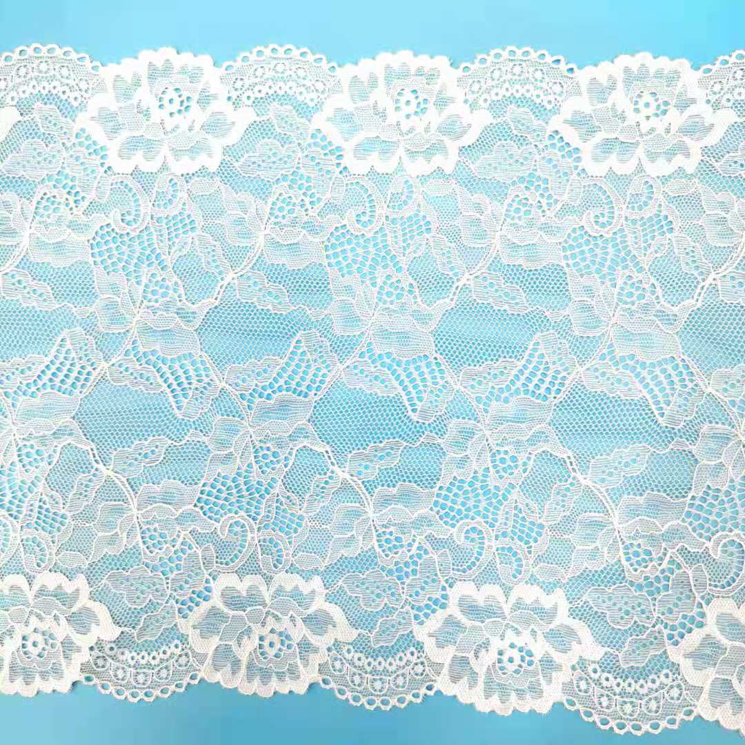In-stock stretch lace trim, stretch lace diy underwear trim, women's underwear accessories