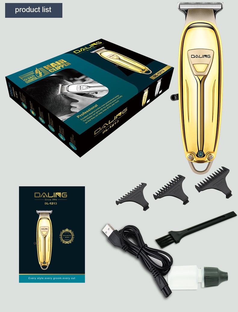 DALING Hair clipper Engraving Oil Head Electric Hair Clipper Daling -12 13 Professional hair salon hair clipper rechargeable electric hair clipper shaving head Magic tool Electric Hair shaver detail image 14