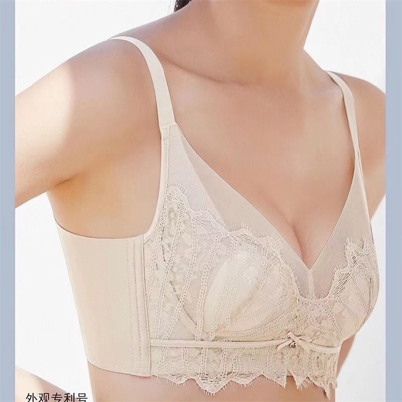 汕头市 东洲泰 针织厂 欧美性感 纯棉舒适内衣女士美背文胸内衣花边肩带后背横细条镂空系列14