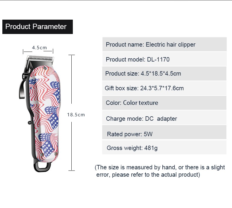 DALING-1170 Oil-head electric clipper, Hair clipper, professional hair clipper, hair scissors, high-power hair clipper, hair clipper for export wholesale detail image 10