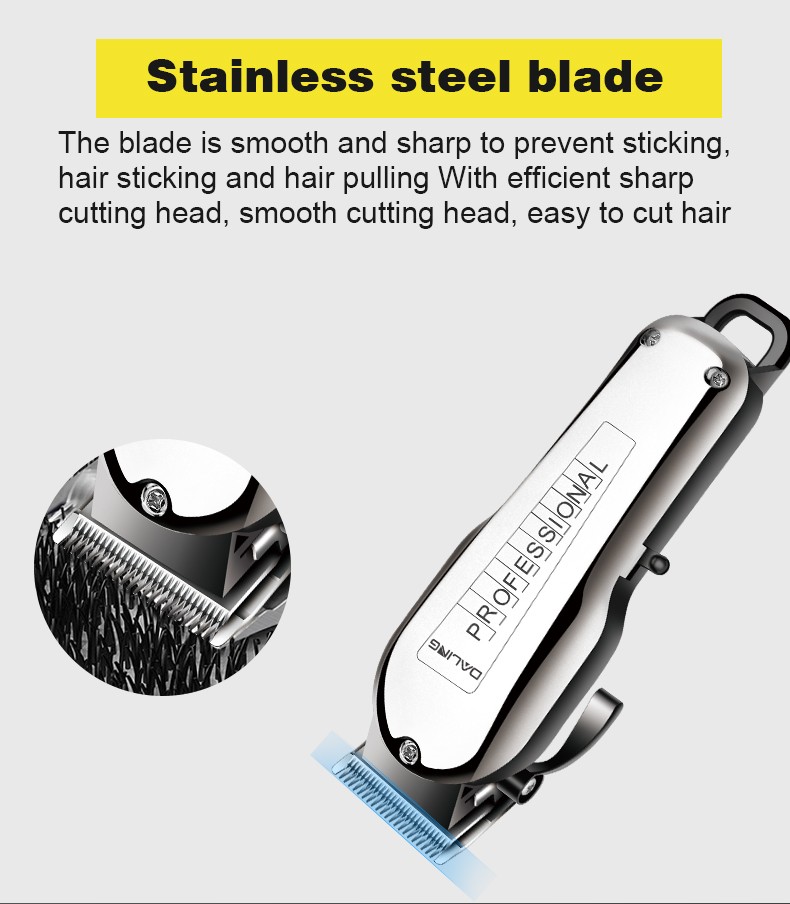 DALING-1162 Oil-head engraved electric clippers, hair clippers, professional hair salon hair scissors, gradient hair clippers, trimming edges, wholesale of electric clippers and electric clippers for shaving heads detail image 4
