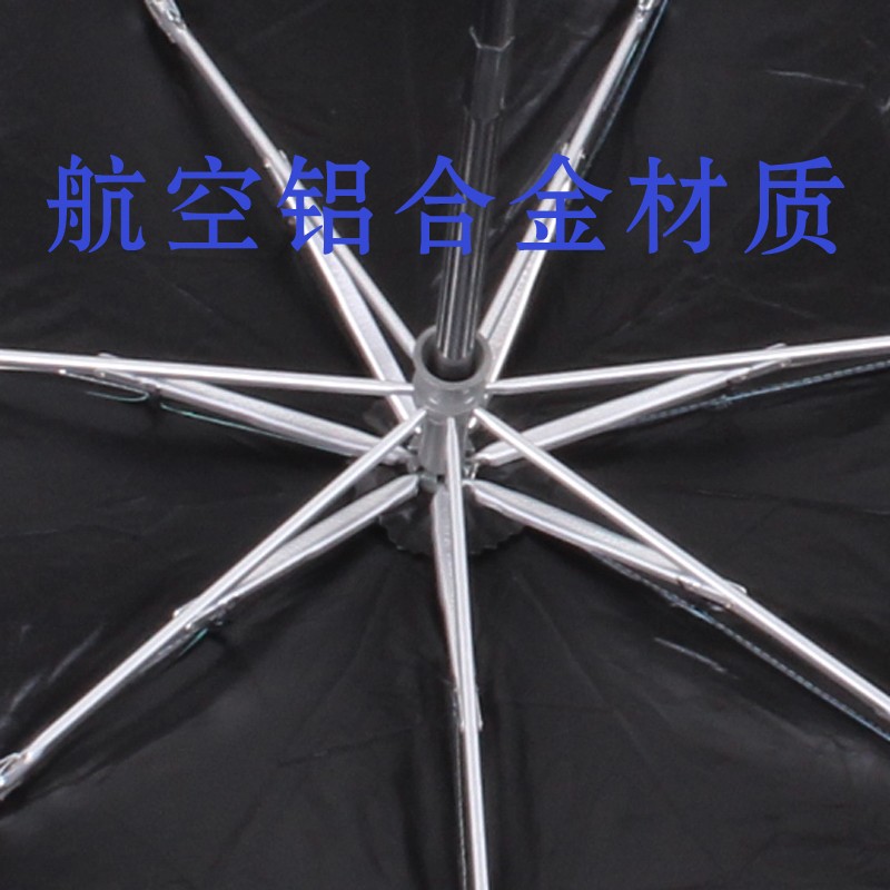 Creative umbrella, fully automatic Korean version reverse umbrella, portable folding UV umbrella detail image 7