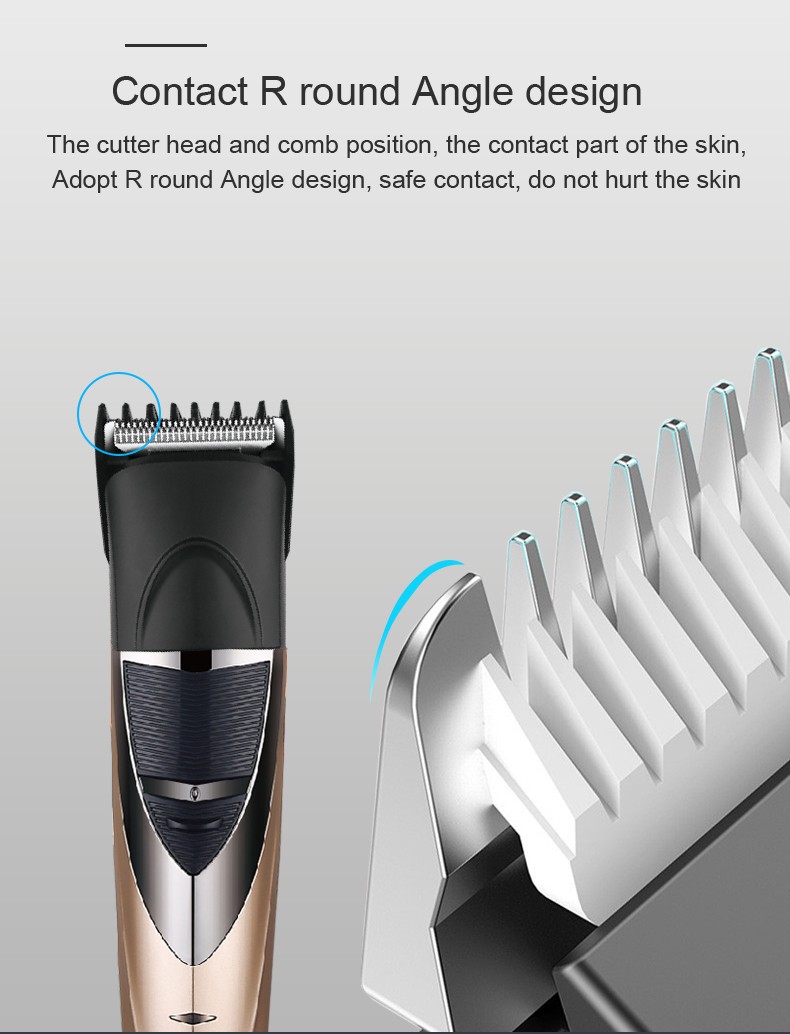 DALING-9045 Three-in-one Shaver, reciprocating electric rechargeable razor, multi-functional Hairdresser, Nose Hair Razor, Gold set, wholesale for export, three-in-one shaver, hairdresser, nose hair razor detail image 7