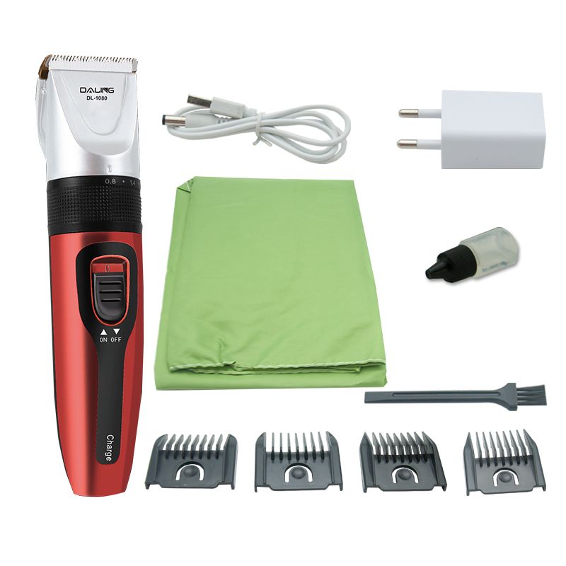 DALING-1080 Hair clipper, electric clipper, engraving oil head clipper, electric head shaving tool, engraving tool, free cloth, adult and children's clipper, trimming, whitening, wholesale for export, hairdressing Item Picture