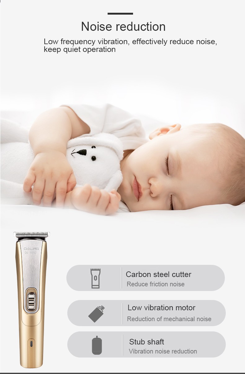 DALING-1092 Hair Clipper, electric clipper, hair cutting and shaving tools, electric charging clipper, adult and children's household set, wholesale for export detail image 9