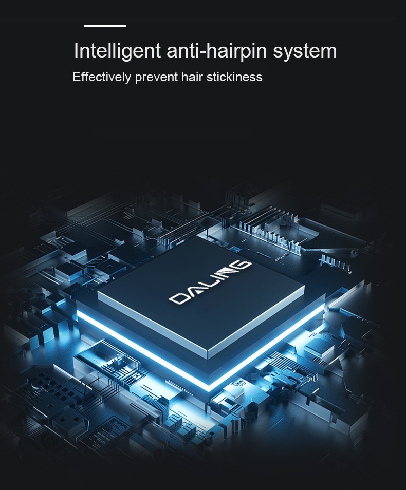 DALING-9029 Three-in-one Shaver, reciprocating electric rechargeable razor, multi-functional Hairdresser, Nose Hair Razor, blue set, wholesale for export, three-in-one shaver, hairdresser, nose hair razor detail image 6