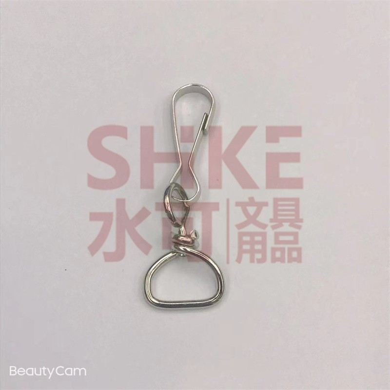 1.5公分尾白呖+28朱旦钩高品质箱包五金配件 锌合金钥匙扣宠物狗扣金属龙虾扣详情图1