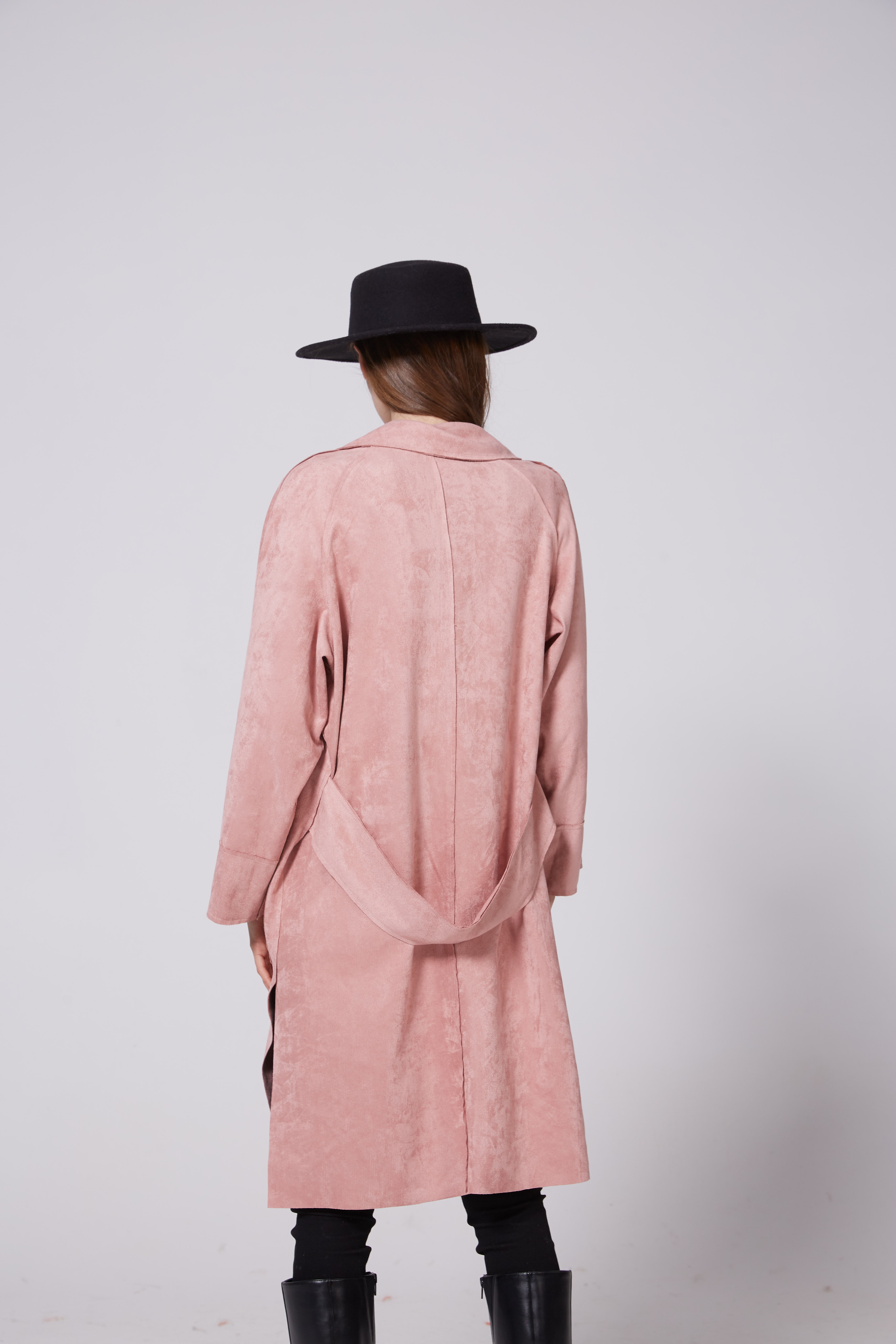 Suede short jackets for trendy and fashionable casual women's wear in 2021 detail image 2