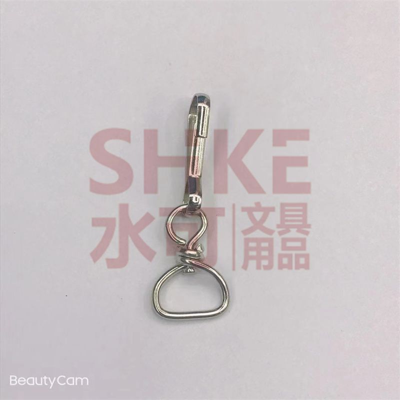 1.5公分尾白呖+28朱旦钩高品质箱包五金配件 锌合金钥匙扣宠物狗扣金属龙虾扣产品图