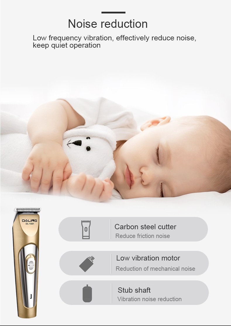 DALING-1081 Hair clipper, electric clipper, engraving, oil head clipper, clipper, trimming, whitening, electric hair head magic tool, engraving and carving tools, children's hair cutting, wholesale for export detail image 9