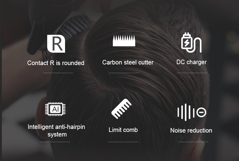 DALING-1092 Hair Clipper, electric clipper, hair cutting and shaving tools, electric charging clipper, adult and children's household set, wholesale for export detail image 2