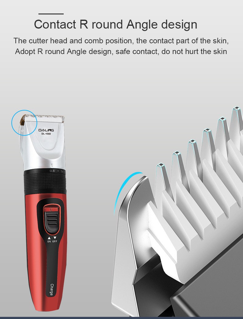 DALING-1080 Hair clipper, electric clipper, engraving oil head clipper, electric head shaving tool, engraving tool, free cloth, adult and children's clipper, trimming, whitening, wholesale for export, hairdressing detail image 6