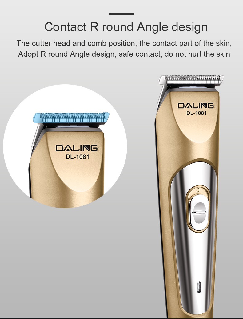 DALING-1081 Hair clipper, electric clipper, engraving, oil head clipper, clipper, trimming, whitening, electric hair head magic tool, engraving and carving tools, children's hair cutting, wholesale for export detail image 6