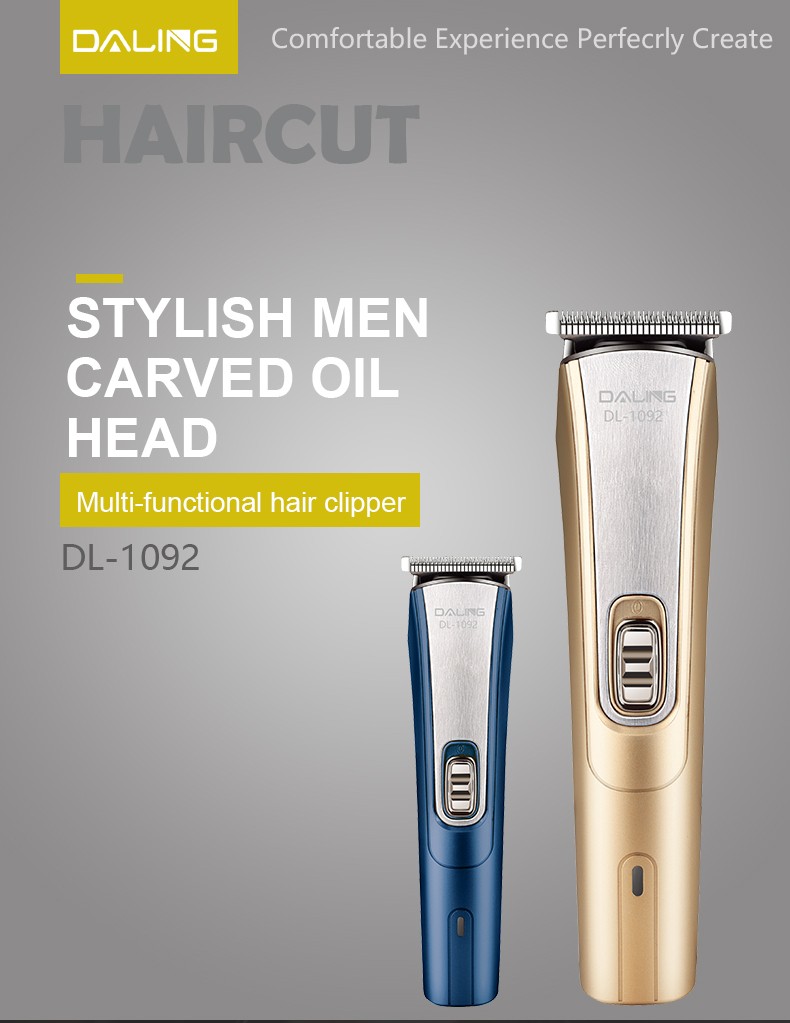 DALING-1092 Hair Clipper, electric clipper, hair cutting and shaving tools, electric charging clipper, adult and children's household set, wholesale for export detail image 1