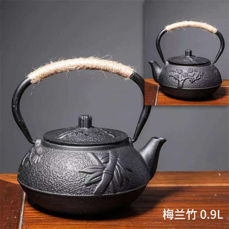 弹珠铸铁壶高端茶具纯手工南部代购砂铁壶7