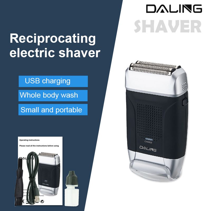 DALING-9043 Electric shavers, shaving razors, portable electric shavers for men, portable shaving blades, reciprocating Cross-border wholesale