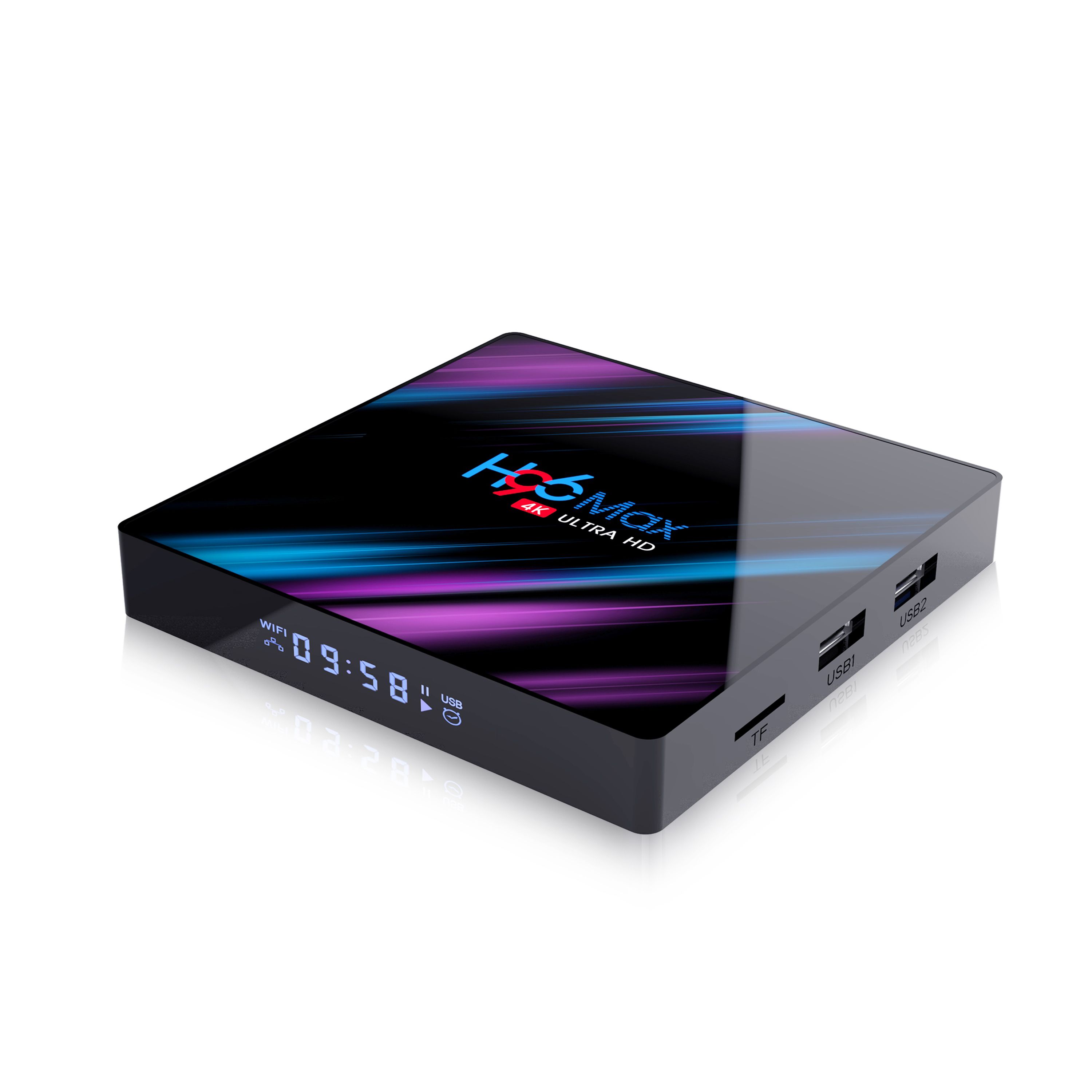 H96 max 安卓10.0 RK3318高清4K智能家用播放器 H96 MAX TV BOX详情图2