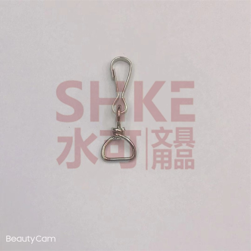 1.2公分尾白呖+28朱旦钩高品质箱包五金配件 锌合金钥匙扣宠物狗扣金属龙虾扣详情图3