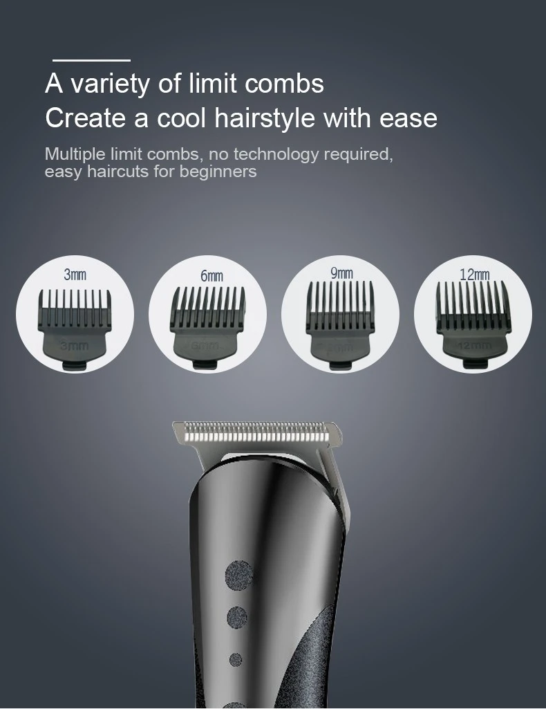DALING-1071 oil-tipped engraved electric clipper hair clipper, home hair clipper for whitening and trimming, vintage electric clipper for adults and children, special for hair salons, cross-border wholesale detail image 7