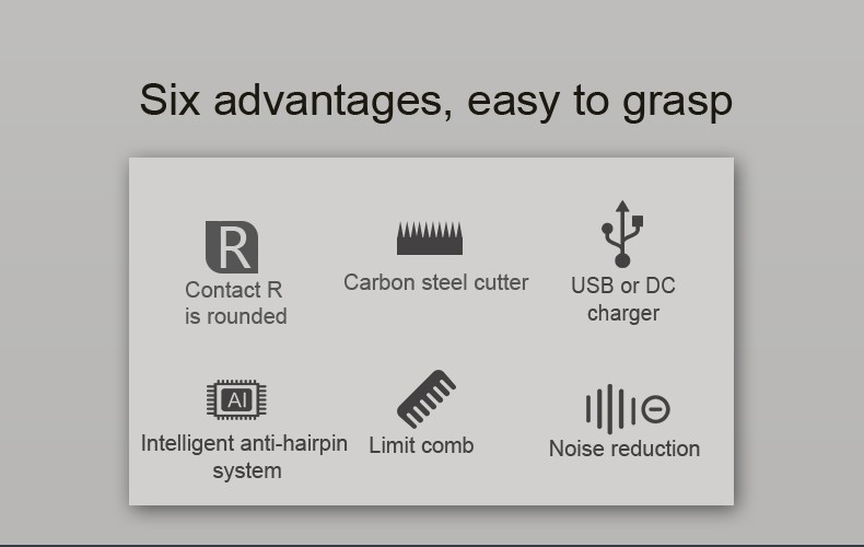 DALING-9045 Three-in-one Shaver, reciprocating electric rechargeable razor, multi-functional Hairdresser, Nose Hair Razor, Gold set, wholesale for export, three-in-one shaver, hairdresser, nose hair razor detail image 2