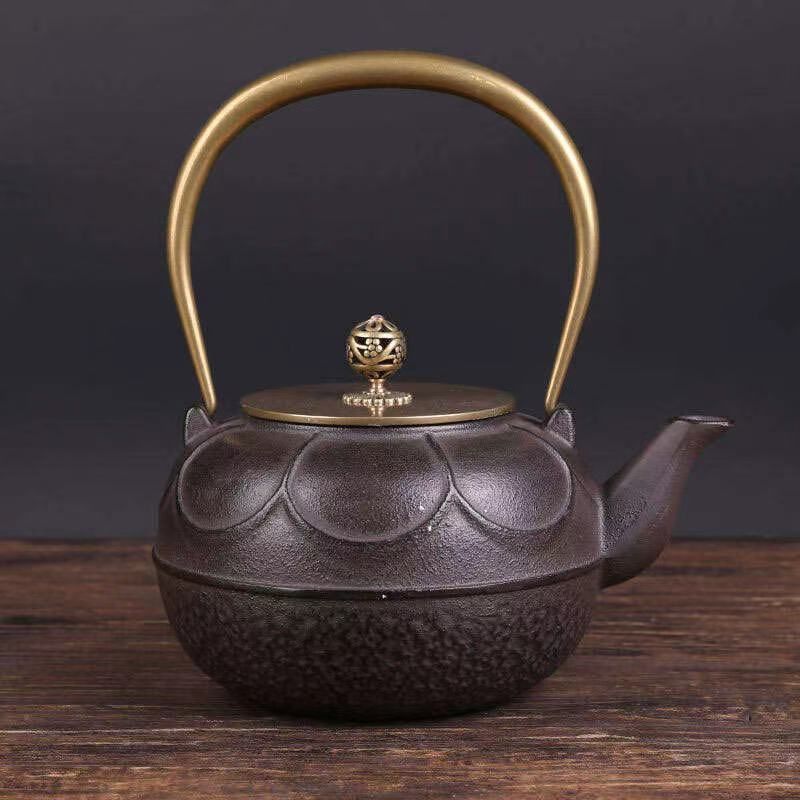 铸铁壶纯手工泡茶壶铁壶电陶炉专用煮茶器茶具套装烧水壶24