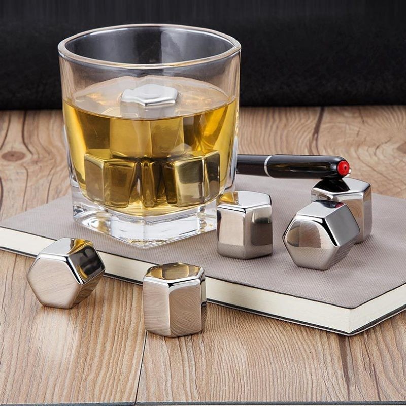 304 Hexagonal stainless steel ice cubes, quick-frozen hexagonal ice grains, metal ice grains, coffee, beverage, whisky utensils, stainless steel ice, wine stones, bar supplies, beer utensils, stainless steel beer multi-purpose ice cubes. detail image 3