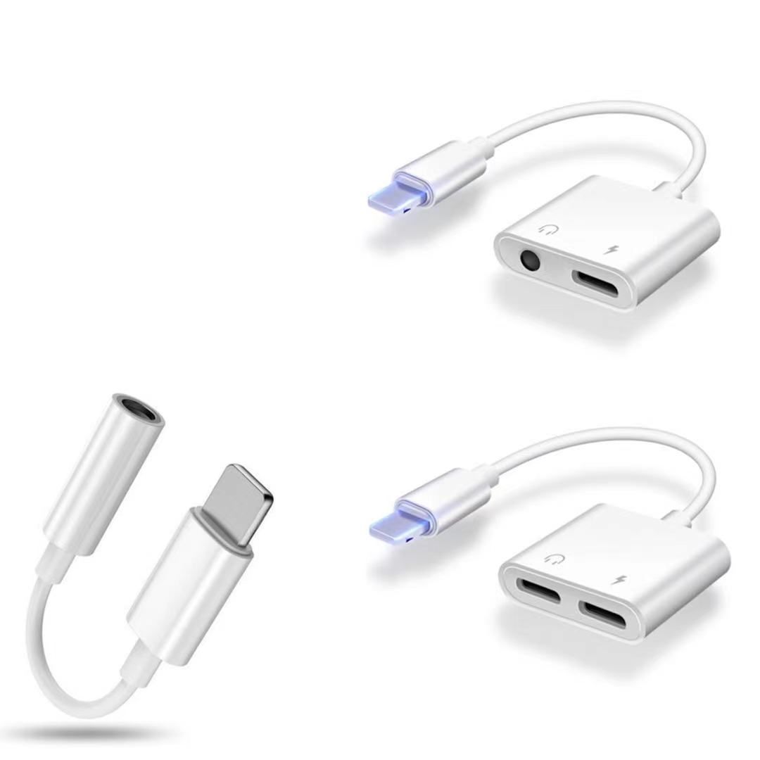 Adapter 12 2-in-1 SE8plus earphone charging cable