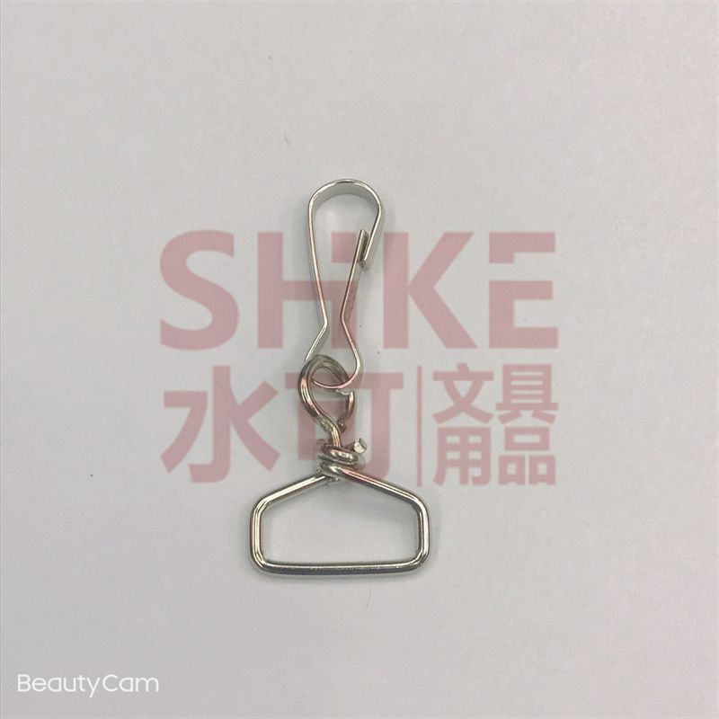 2.5公分尾白呖+28朱旦钩高品质箱包五金配件 锌合金钥匙扣宠物狗扣金属龙虾扣产品图