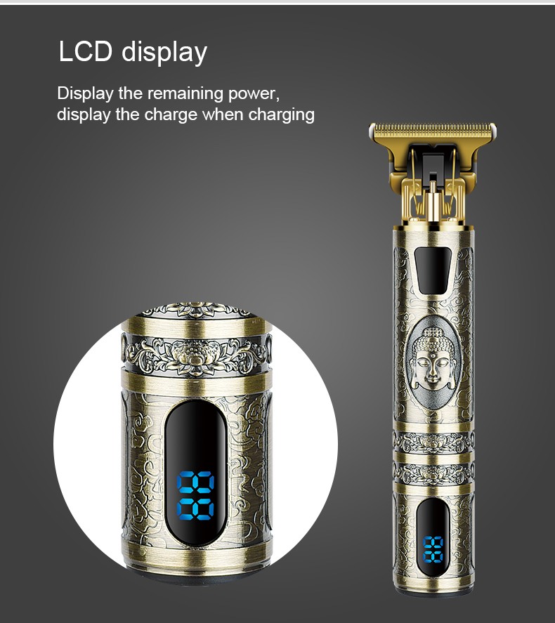 DALING-1088 Engraved Clipper, Hair Clipper, electric hair clipper, oil head engraving, trimming, blank space, hair cutting tool, hair clipper, shaving head, adult and children's electric clipper, wholesale for export detail image 7