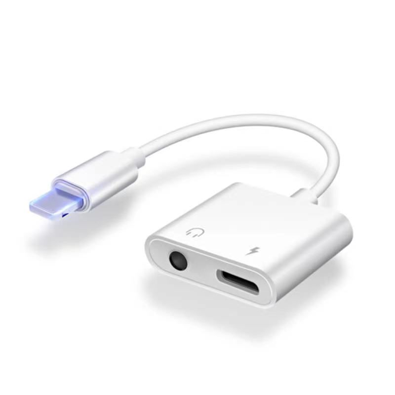 Adapter earphones 3.5mm charging music 2-in-1 conversion cable