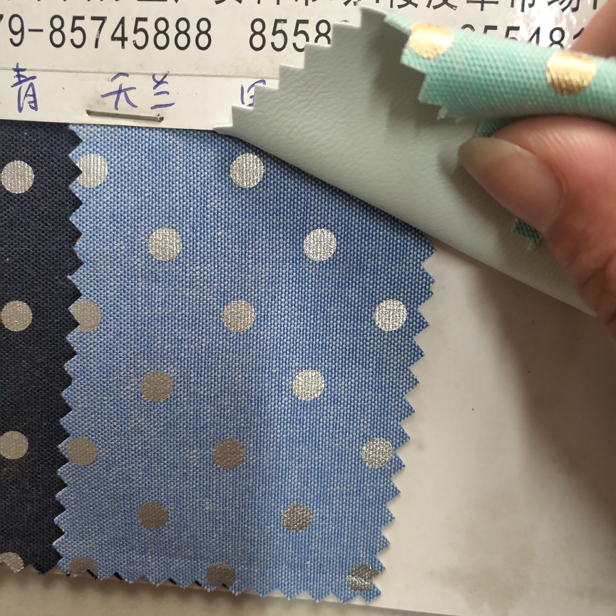 Polka dot blue,