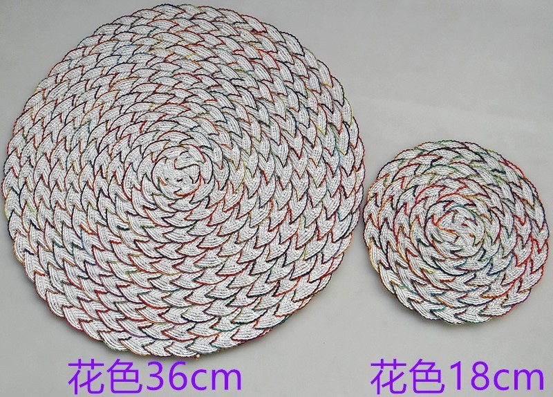 现货棉纱花边餐垫杯垫盘垫西餐垫隔热垫详情图9
