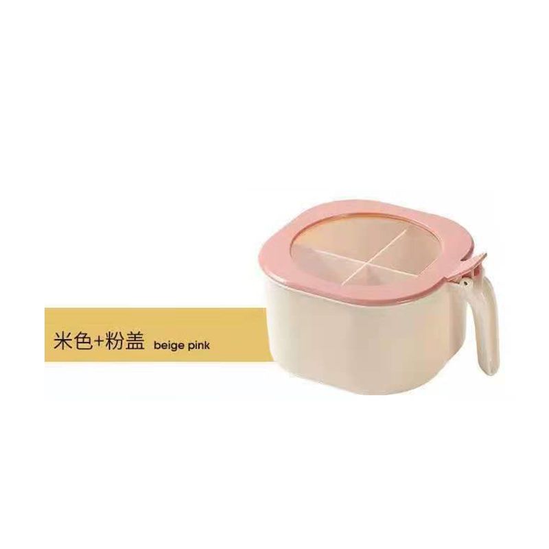 Seasoning box, kitchenware, multi-compartment storage, salt and monosodium glutamate bottle, salt jar, jar, household seasoning jar combination set Item Picture