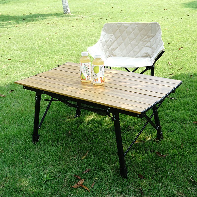 折叠桌白底实物图