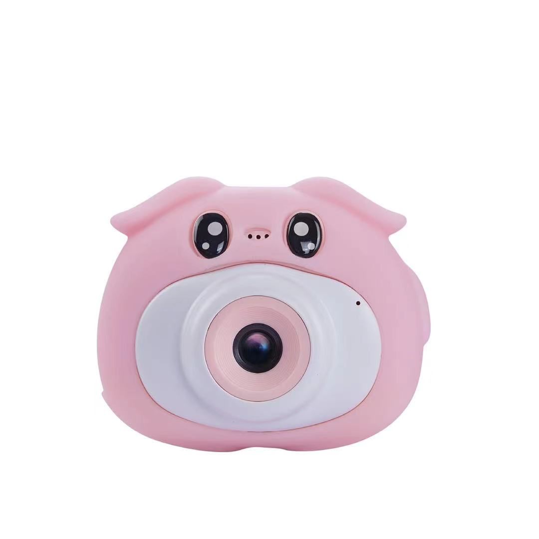 Hd children's camera Birthday gift Digital camera Cartoon camera 2000w pixel front and rear dual camera