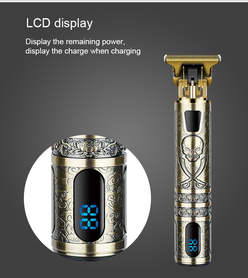 DALING-1087 Engraved clipper, Hair Clipper, electric hair clipper, oil head engraving, trimming, blank space, hair cutting tool, hair clipper, shaving head, adult and children's electric clipper, wholesale for export detail image 9