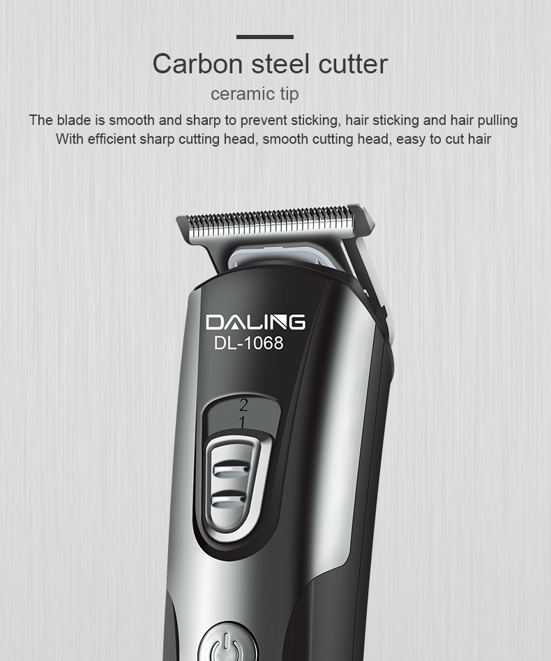 DALING-1068 Hair clipper, electric clipper, engraving oil head clipper, electric head shaving wonder tool, engraving tool, adult and children's hair clipper, trimming, export wholesale detail image 4