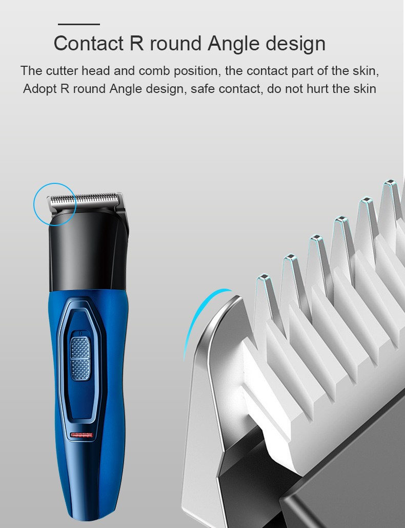 DALING-9029 Three-in-one Shaver, reciprocating electric rechargeable razor, multi-functional Hairdresser, Nose Hair Razor, blue set, wholesale for export, three-in-one shaver, hairdresser, nose hair razor detail image 7