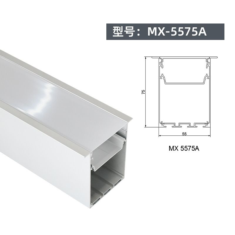 مصابيح LED مضواء LED أضواء المكاتب LED مواد الألمنيوم Specification image