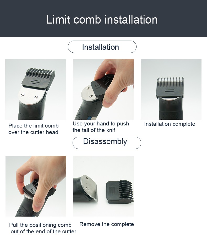 DALING-9045 Three-in-one Shaver, reciprocating electric rechargeable razor, multi-functional Hairdresser, Nose Hair Razor, Gold set, wholesale for export, three-in-one shaver, hairdresser, nose hair razor detail image 13