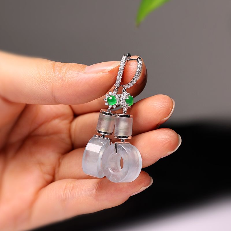 New Baoli D District 3rd floor 7th Street 8148 retro safe buckle earrings New Baoli 030 thumbnail