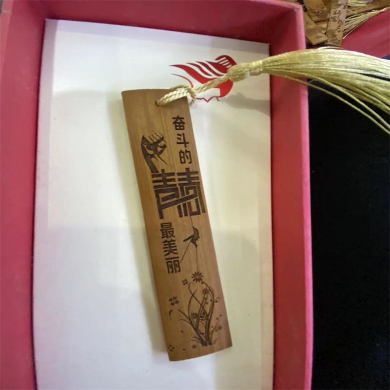 创意竹制教师节书签老师用学生用古典中国风古风文艺精美礼物14图