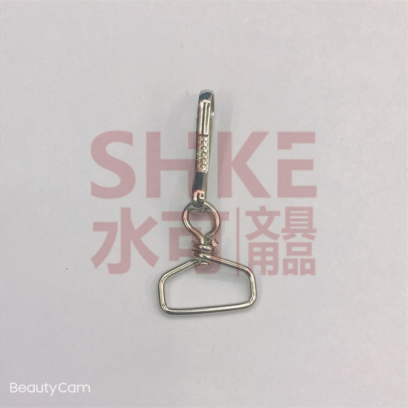 2.5公分尾白呖+28朱旦钩高品质箱包五金配件 锌合金钥匙扣宠物狗扣金属龙虾扣详情图1
