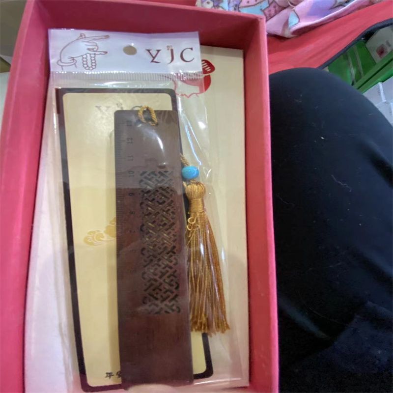 竹木质书签古典中国风学生用励志学习用品定做创意小礼物10