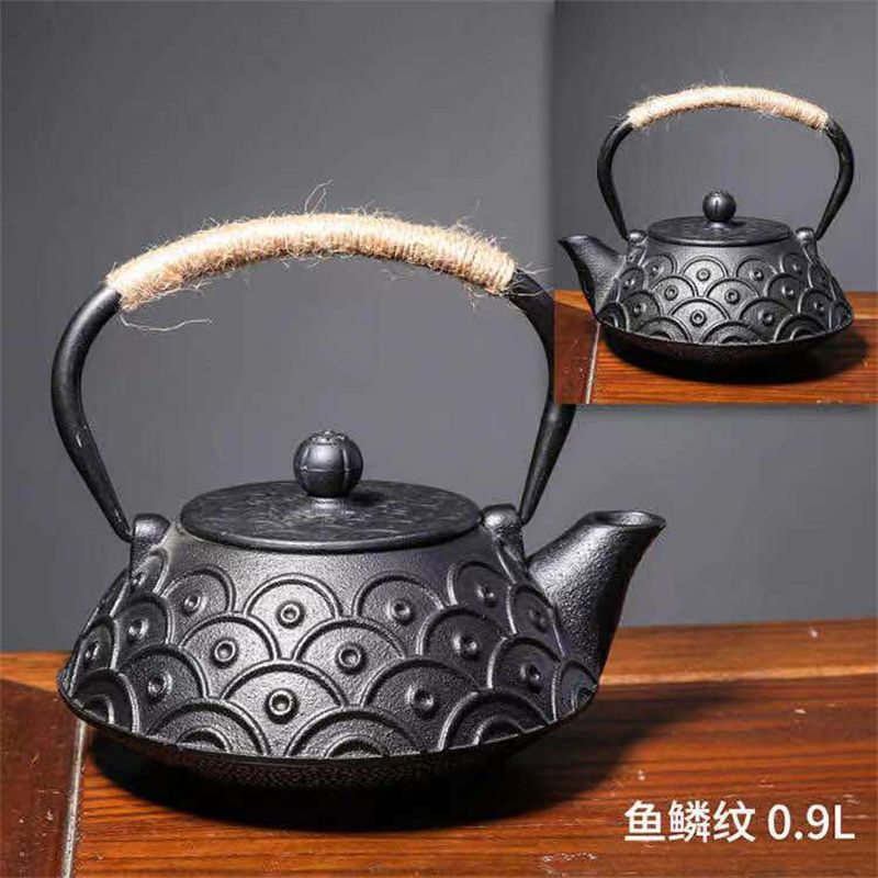 弹珠铸铁壶高端茶具纯手工南部代购砂铁壶10