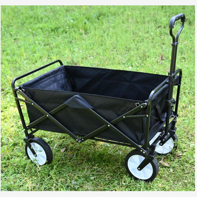 户外折叠车摆摊拉杆车四轮小推车购物手拉车