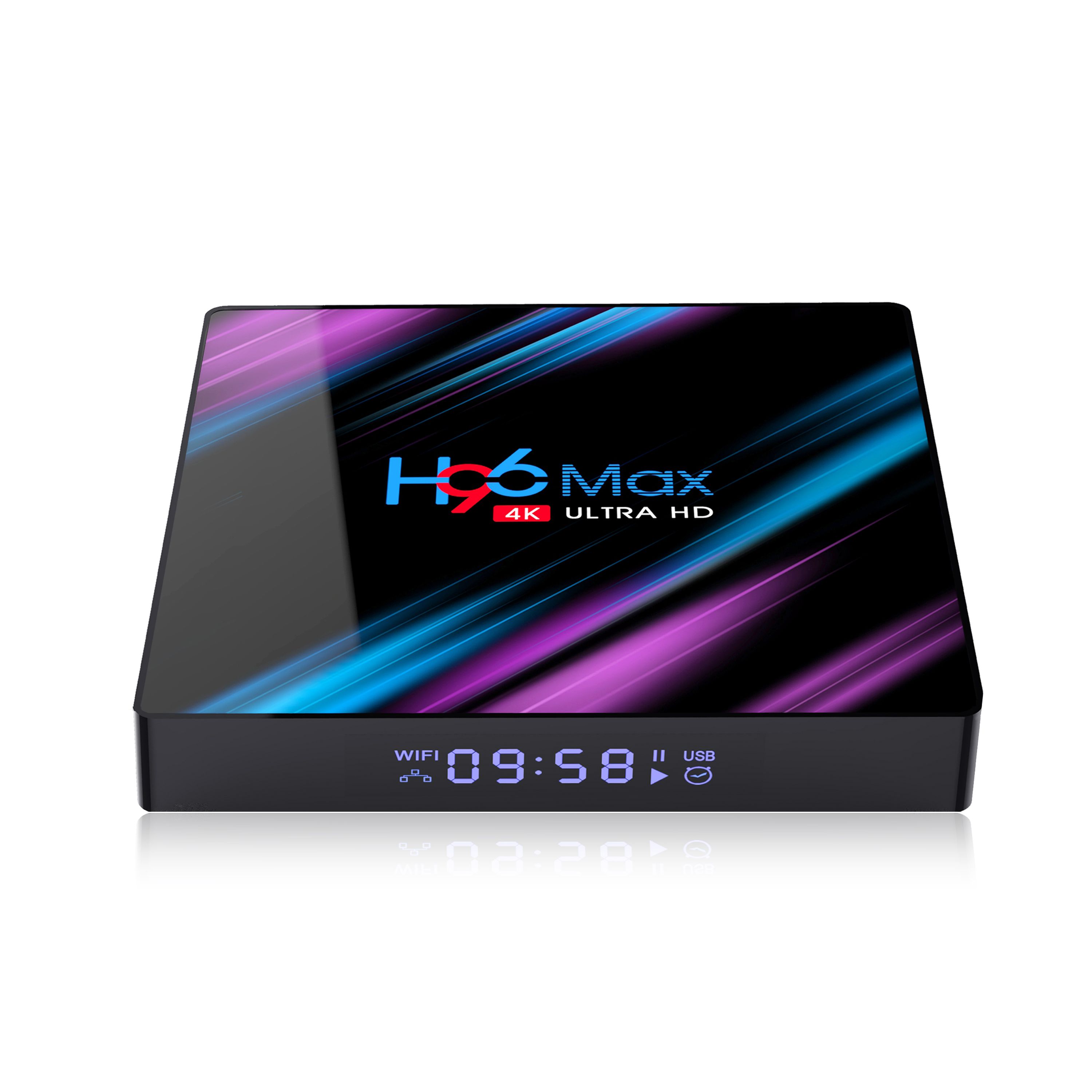 H96 max 安卓10.0 RK3318高清4K智能家用播放器 H96 MAX TV BOX详情图3