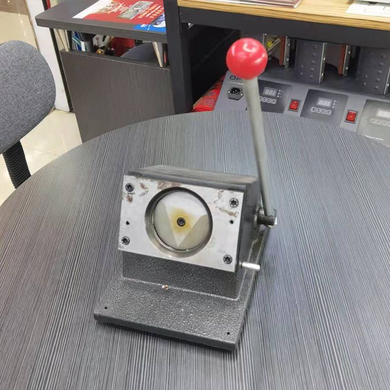 25mm手动PVC切卡机圆形切纸机胸章机切圆刀定做25#